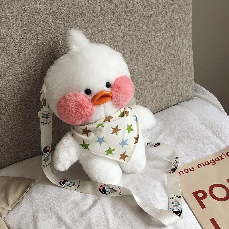 Süße LaLafanfan Cafe Enten Plüsch Tasche