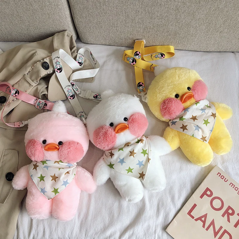 Süße LaLafanfan Cafe Enten Plüsch Tasche