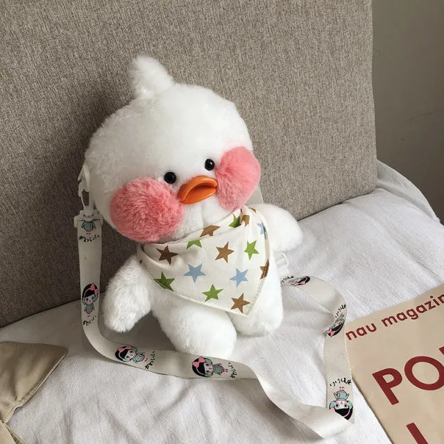 Süße LaLafanfan Cafe Enten Plüsch Tasche