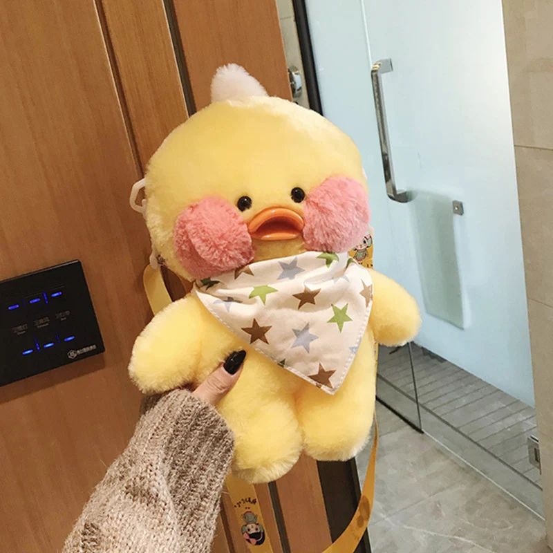 Süße LaLafanfan Cafe Enten Plüsch Tasche
