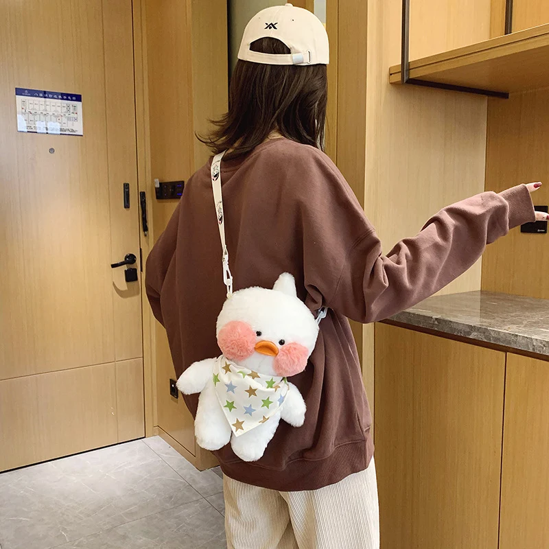 Süße LaLafanfan Cafe Enten Plüsch Tasche