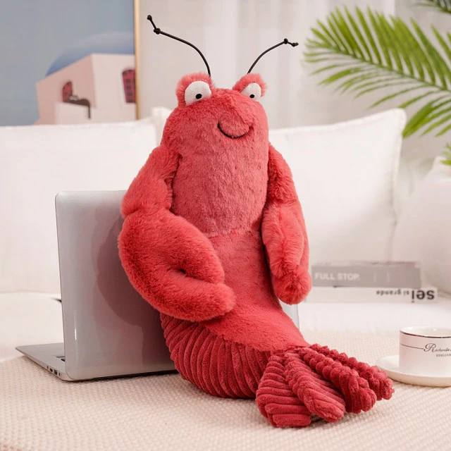 Lustiger Hummer oder Krabbe Stofftiere
