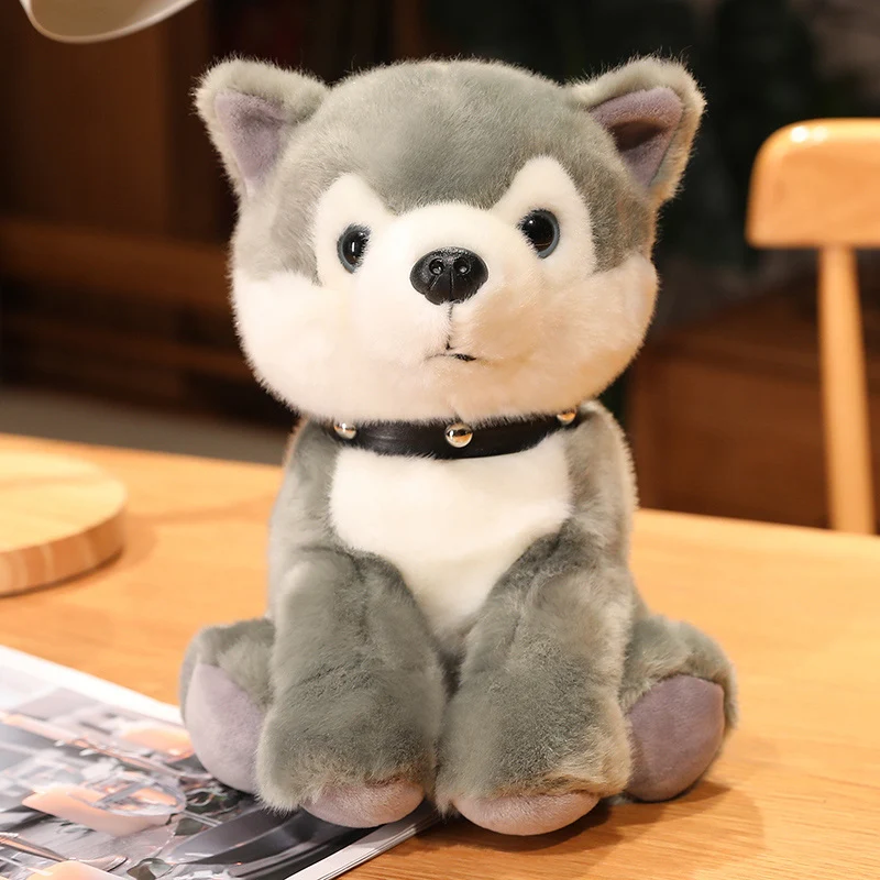 Niedliche Hunde Husky u. a. Kuscheltiere (20cm oder 25cm)