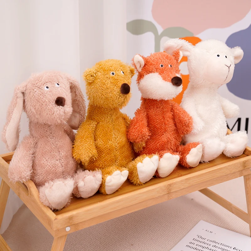 Alpaca, Hase, Bär oder Fuchs Lustige Plüschtiere (ca 30cm)
