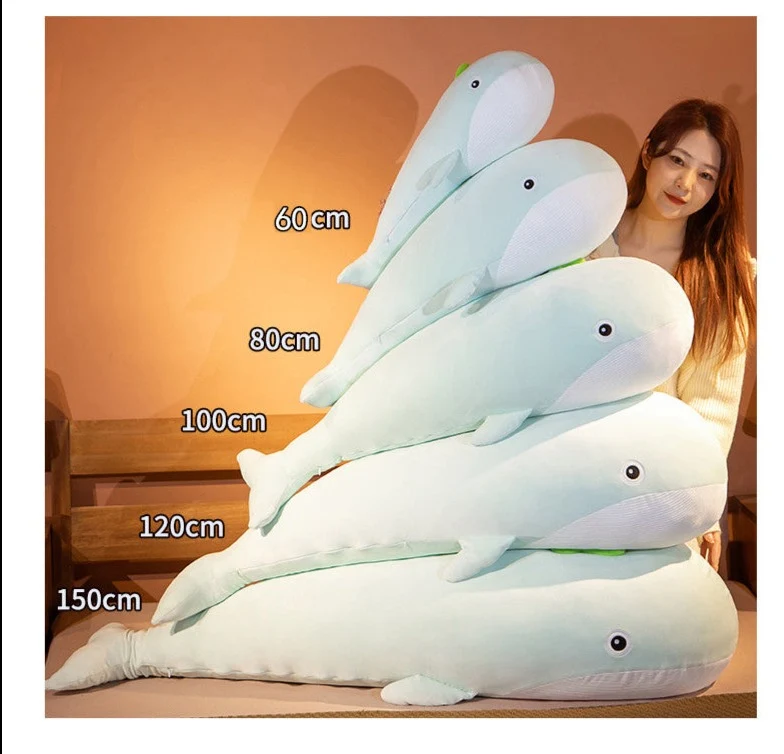 XXL Kuscheltier Wal 60/120cm