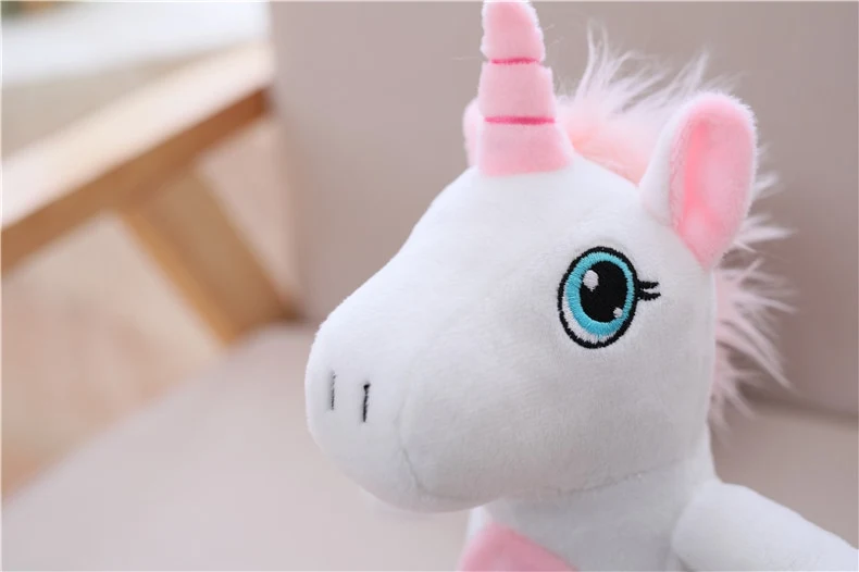 Lustiges gehendes Einhorn Kuscheltier Spielzeug (ca. 35cm)