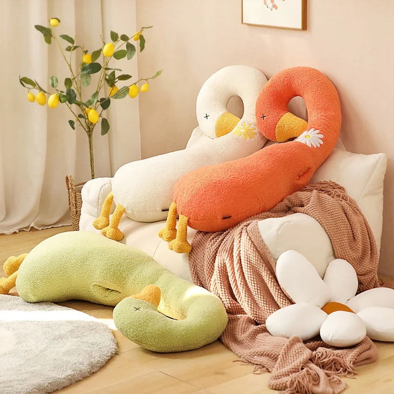XXL 1 Meter Ente Plüsch Tier Stoff Ente