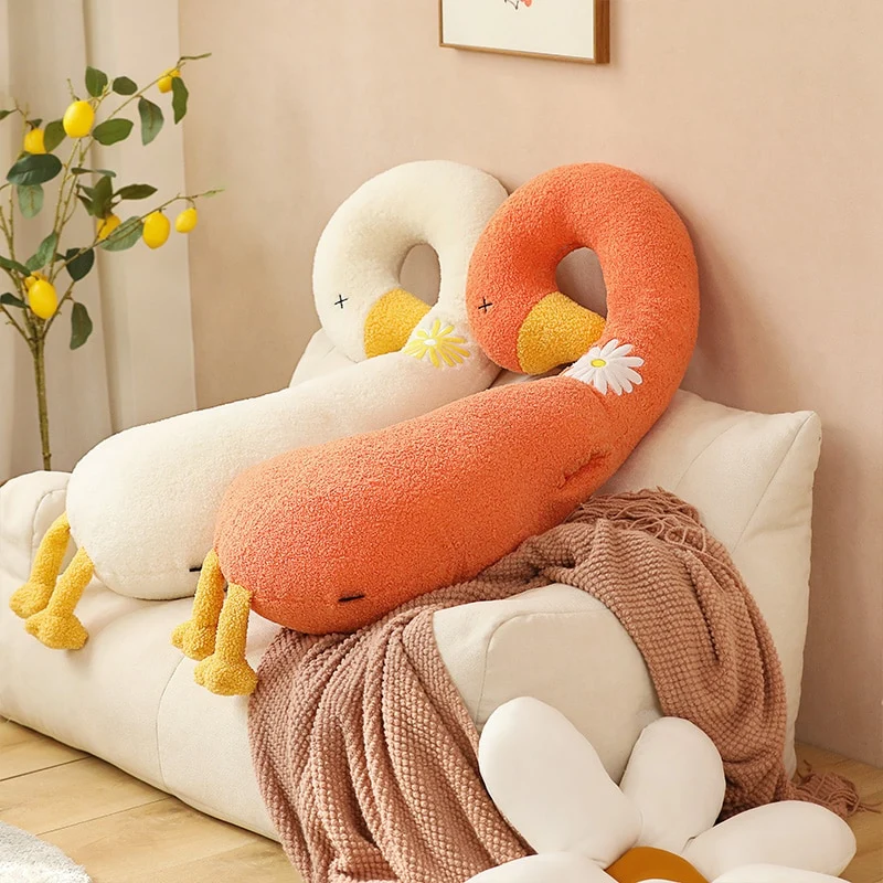 XXL 1 Meter Ente Plüsch Tier Stoff Ente
