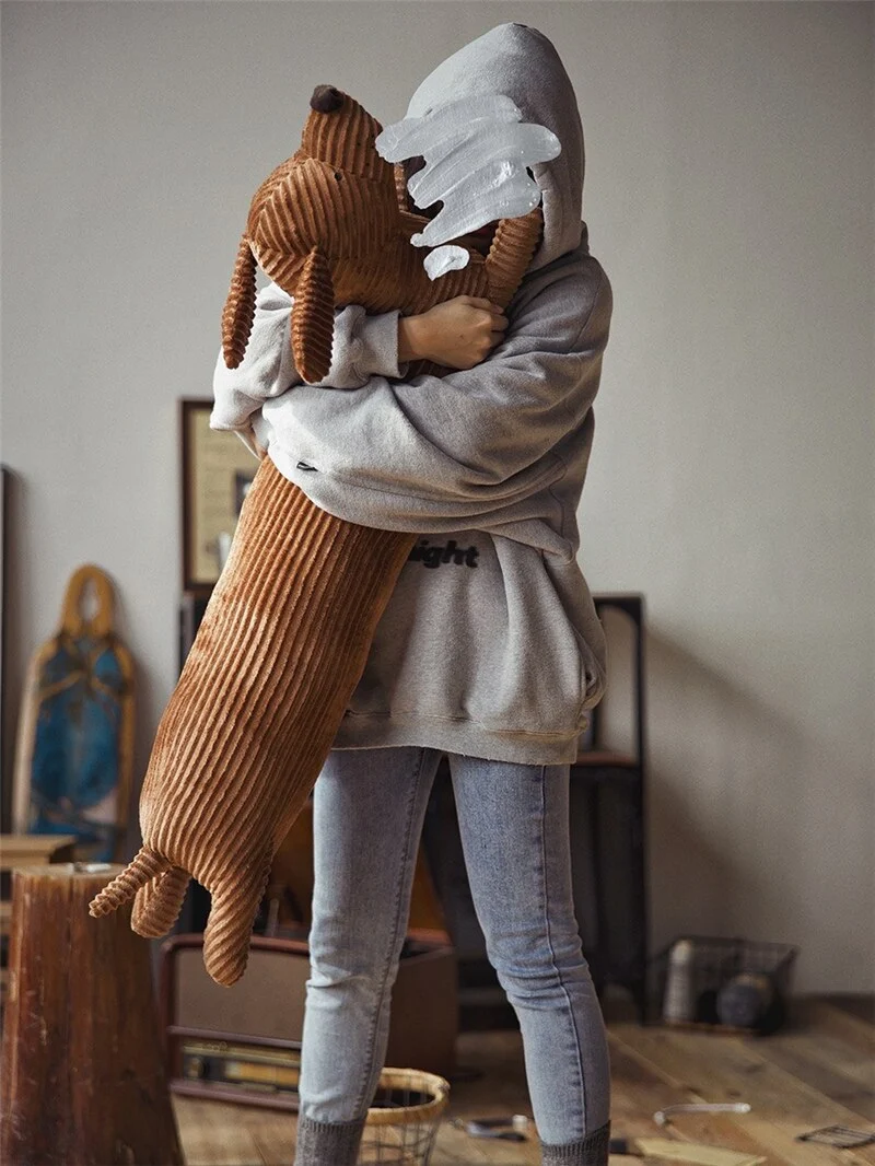 Dackel Dachshund Kuscheltier (55cm, 70cm oder 110cm)
