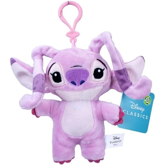 Disney - Lilo & Stitch Plüsch Schlüsselanhänger, 14cm, 3 verschiedene Designs