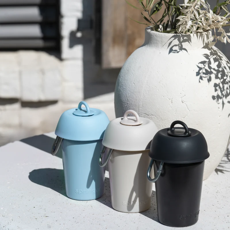 Reise Wasserflasche mit Napf