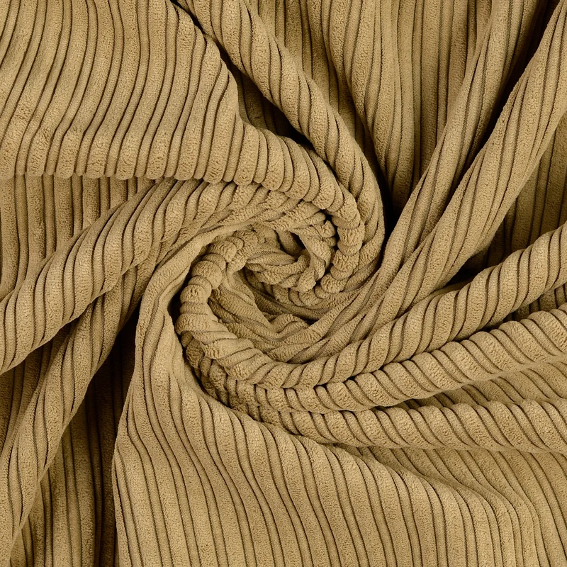 Cord mit Fellabseite Bruno - beige