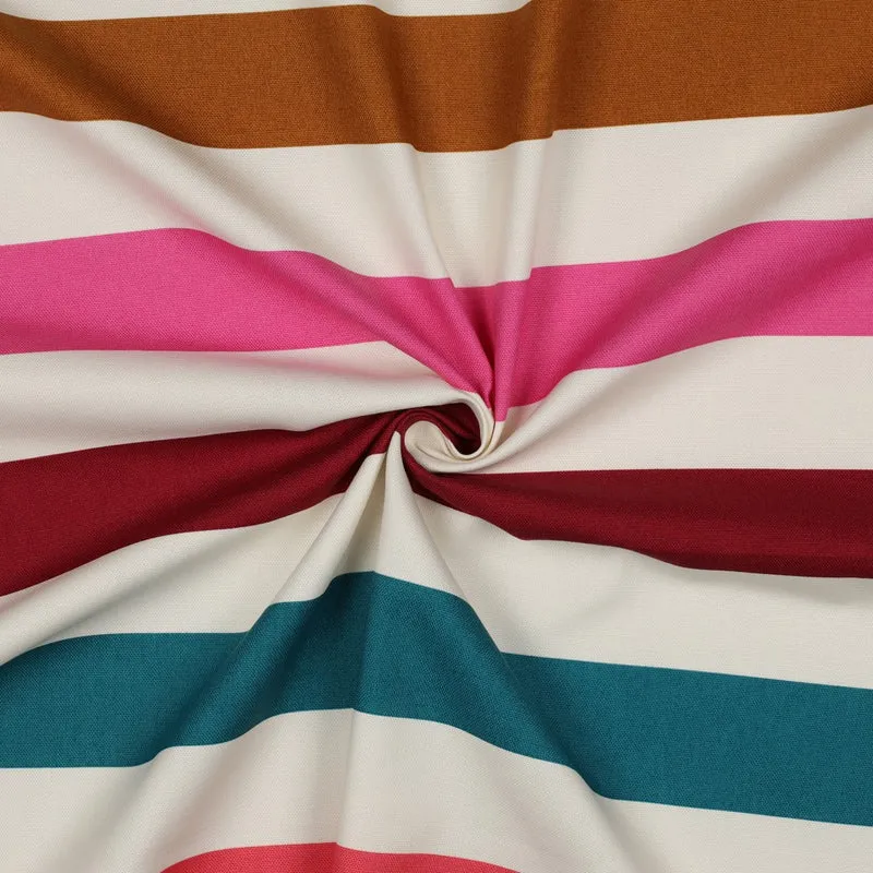 Canvas Stripes Multicolor Farbe 1
