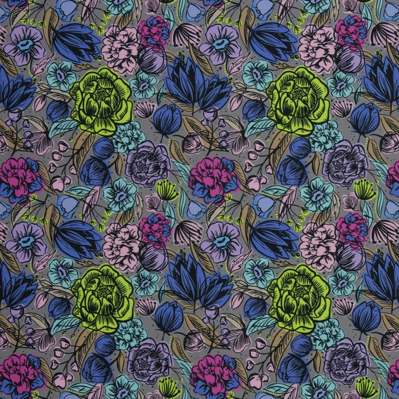 Oxfordgewebe Happy Collection by Cherry Picking