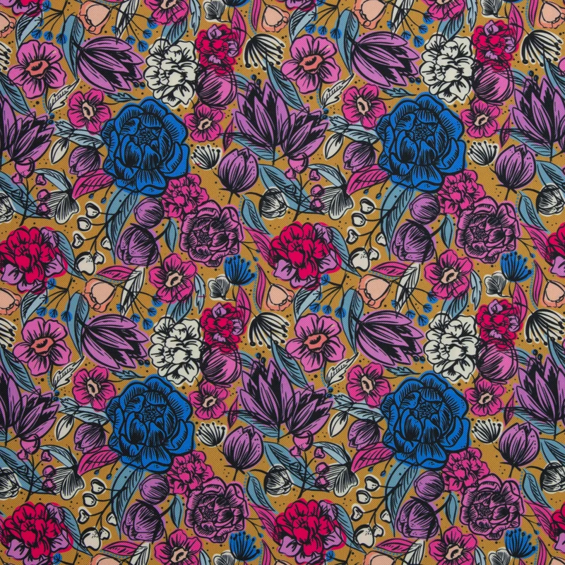 Oxfordgewebe Happy Collection by Cherry Picking