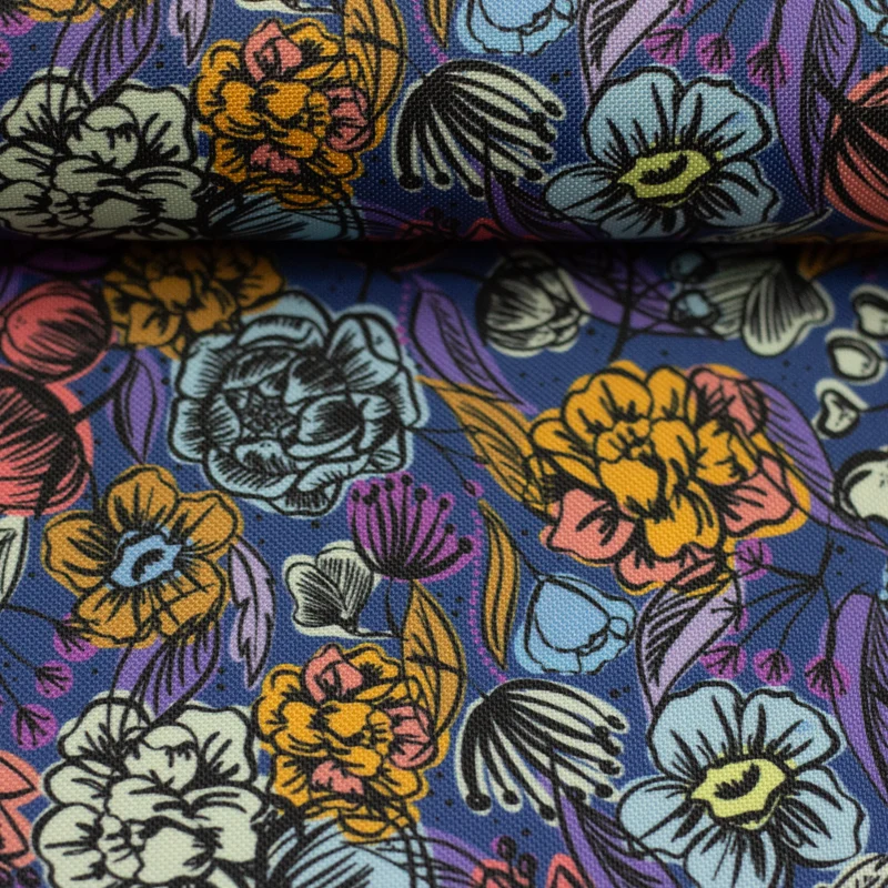 Oxfordgewebe Happy Collection by Cherry Picking