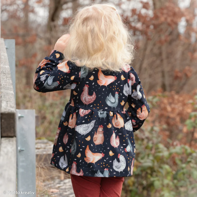 Baumwolljersey Chicken by Hip Som Hap