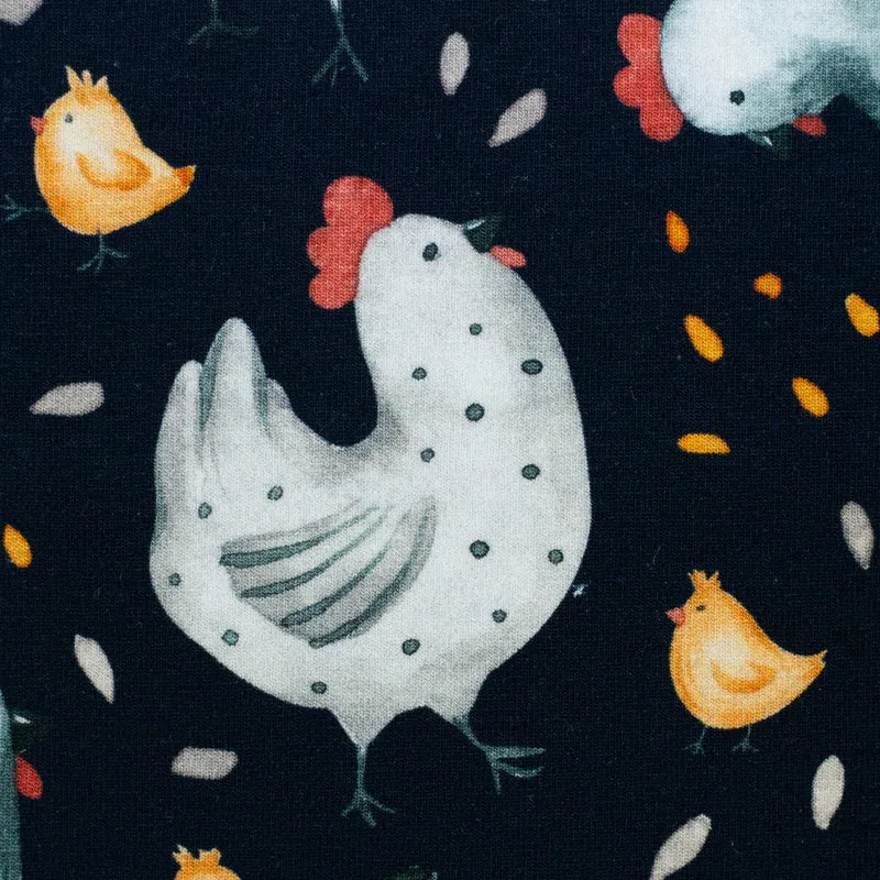 Baumwolljersey Chicken by Hip Som Hap