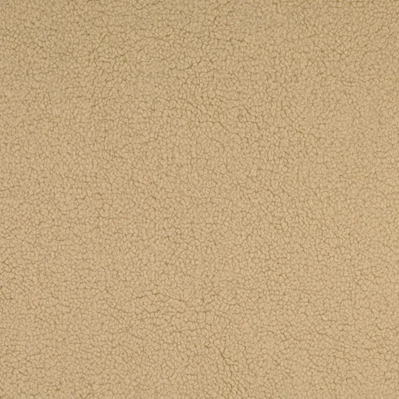 Teddyfleece mit Suedeabseite - sand