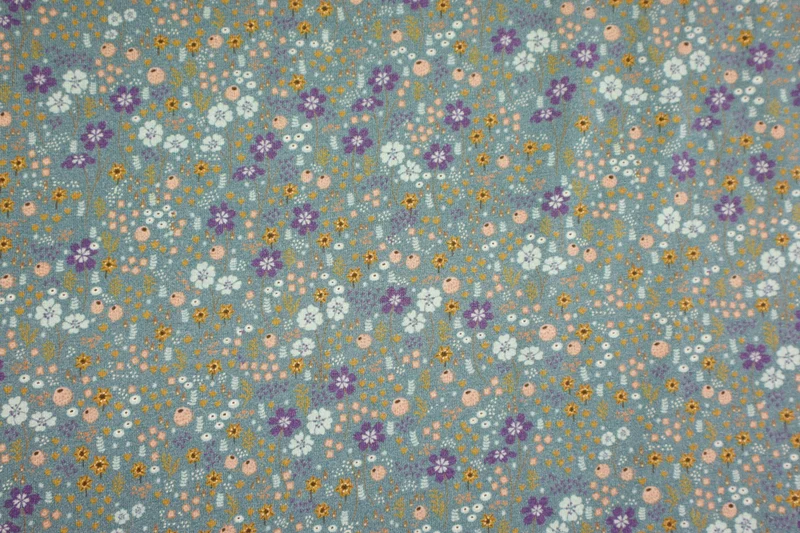 Baumwolljersey Junas Blumenwiese