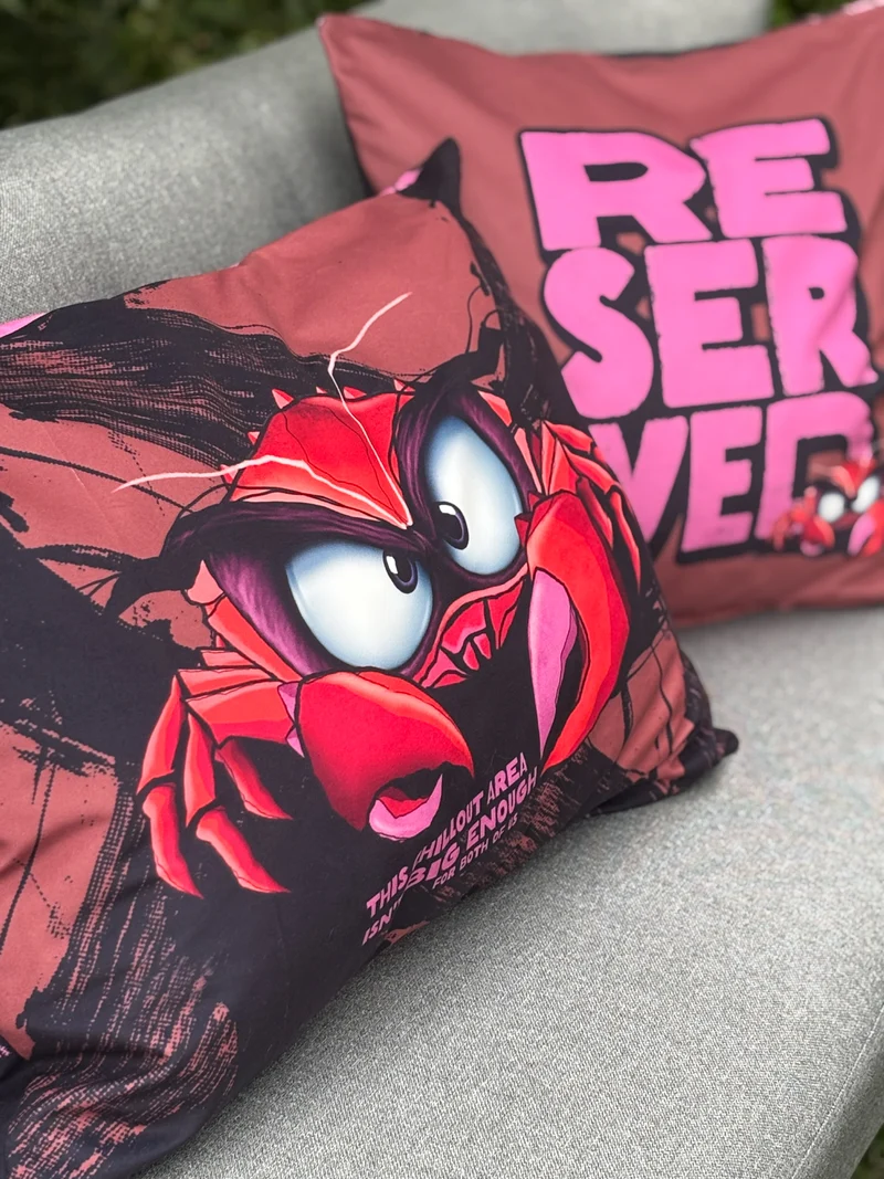 Kissen Panel Velvet Salty Pillows by Thorsten Berger