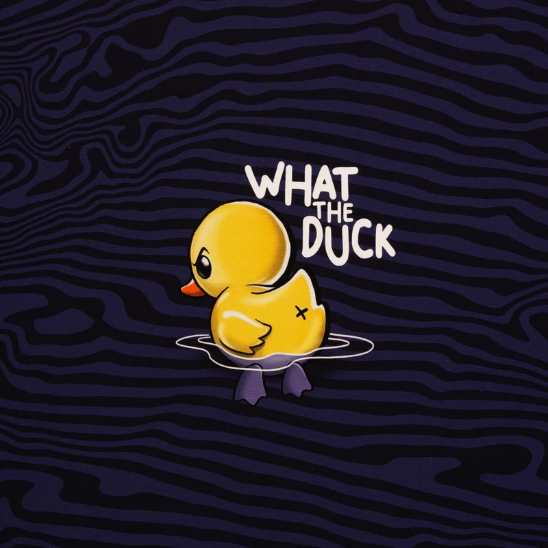 Panel French Terry What the Duck Tank by Thorsten Berger
