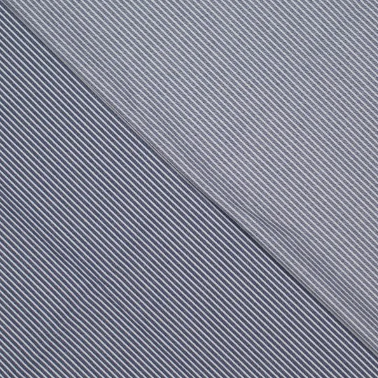 Denim Jeansstoff Simon Streifen