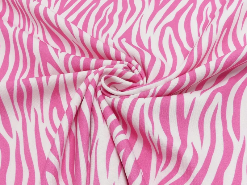 Canvas Digital Zebra - pink