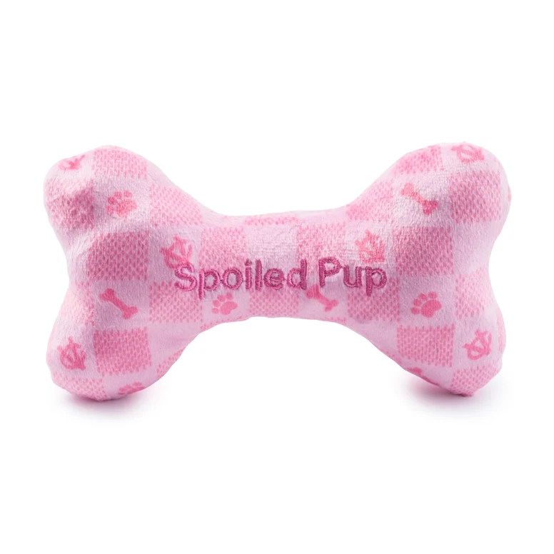 Chewy Vuiton Pink Checker Knochen
