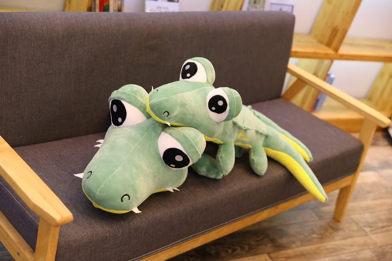 Lustiges Comic Krokodil XXL Kuscheltier
