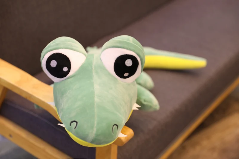 Lustiges Comic Krokodil XXL Kuscheltier