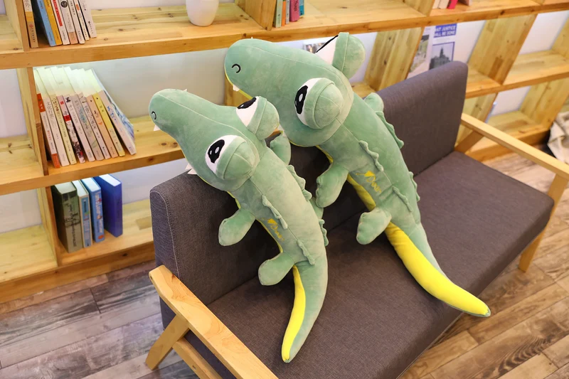 Lustiges Comic Krokodil XXL Kuscheltier