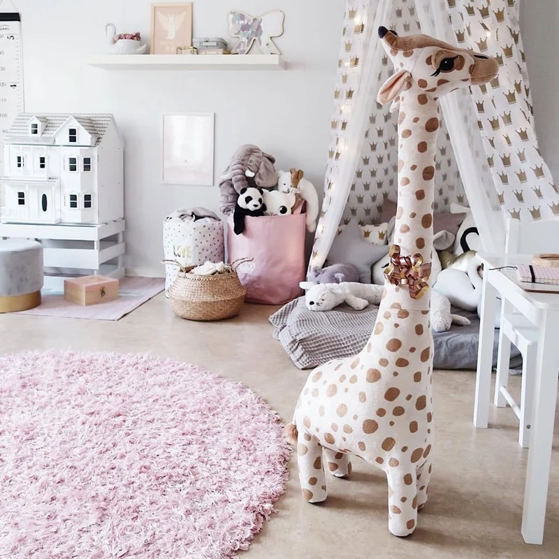Kuscheltier große Plüsch Giraffe, 67 cm