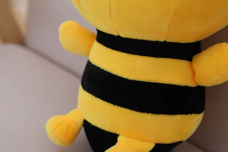 Die lustige Honigbiene als flauschiges Stofftier (ca. 20cm bis 30cm)