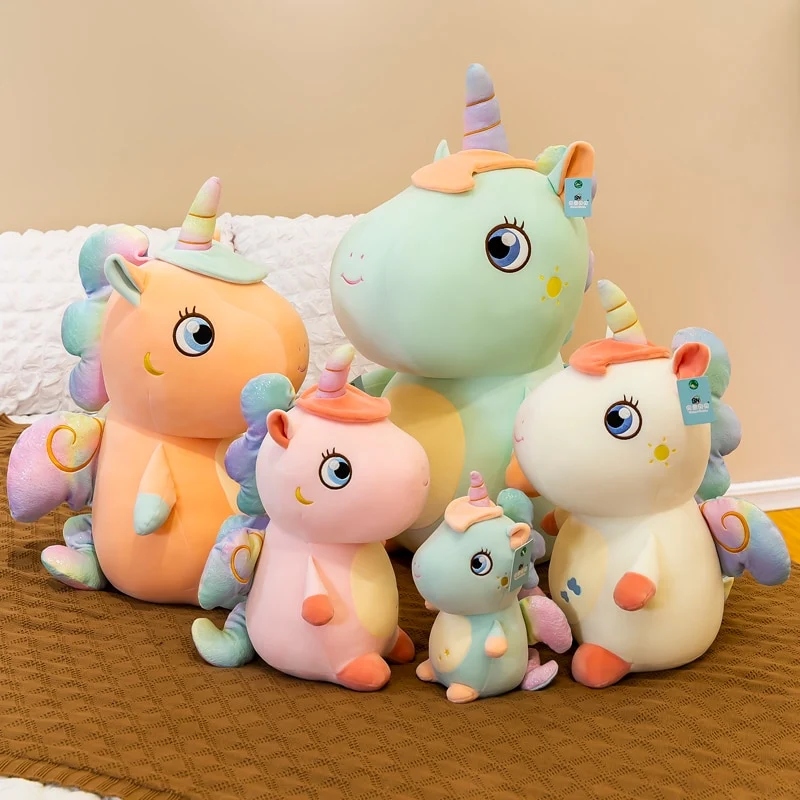50/60cm Große Kawaii Einhorn Stofftiere