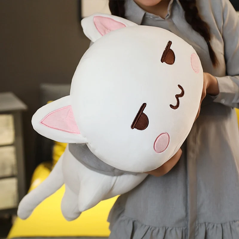 Kawaii Katzen Stofftiere in verschiedenen Farben und Größen 28/40/65cm