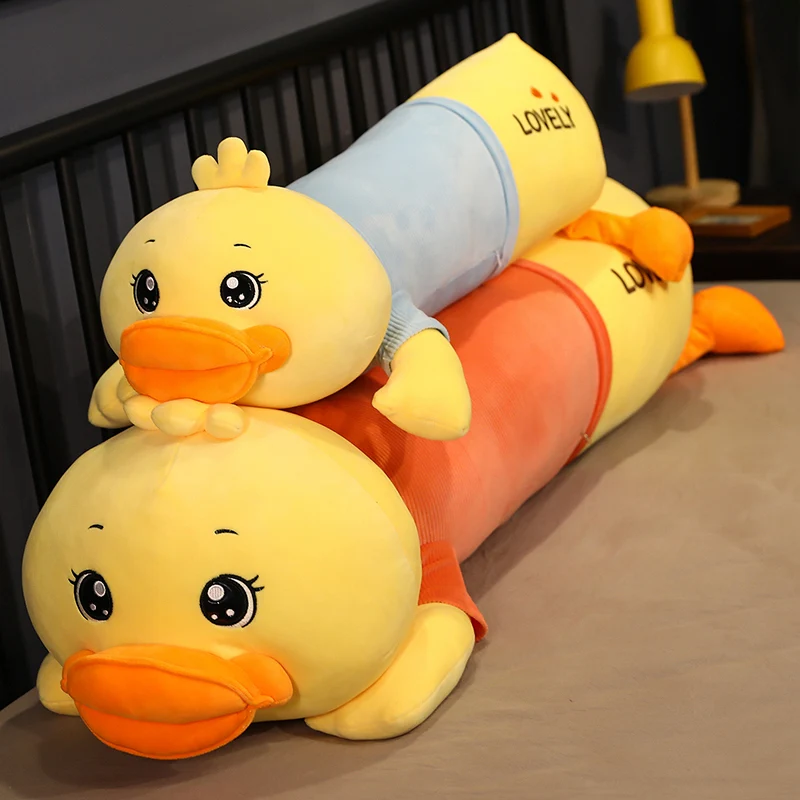XXL Liegende Ente Stofftier - 80-120cm