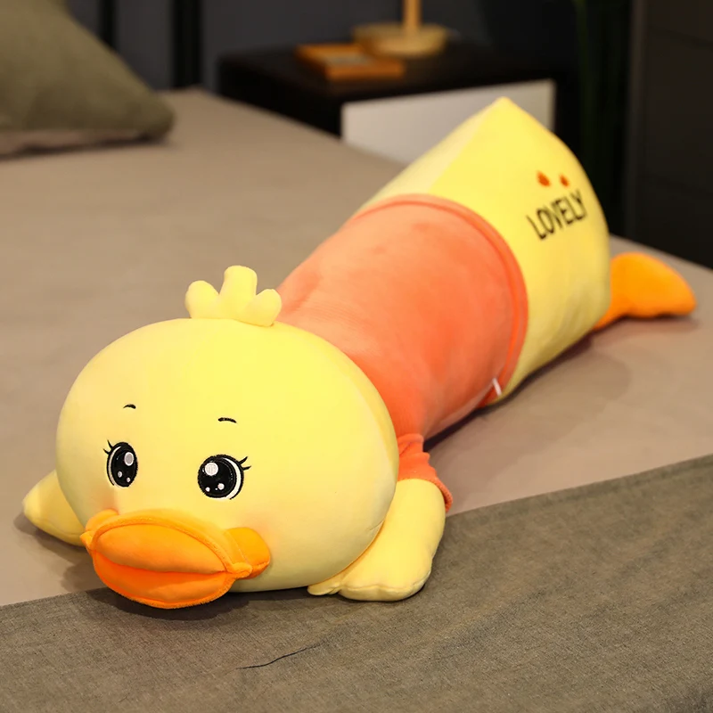 XXL Liegende Ente Stofftier - 80-120cm