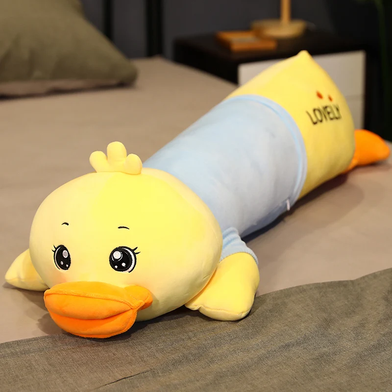 XXL Liegende Ente Stofftier - 80-120cm