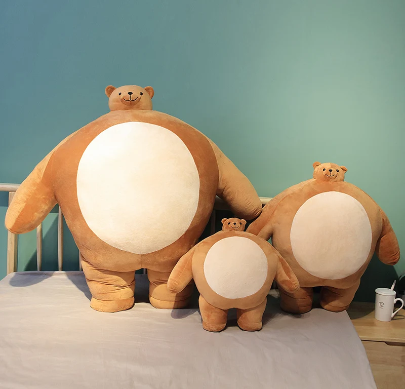 Lustiger Teddybär mit kleinen Kopf 45/70cm