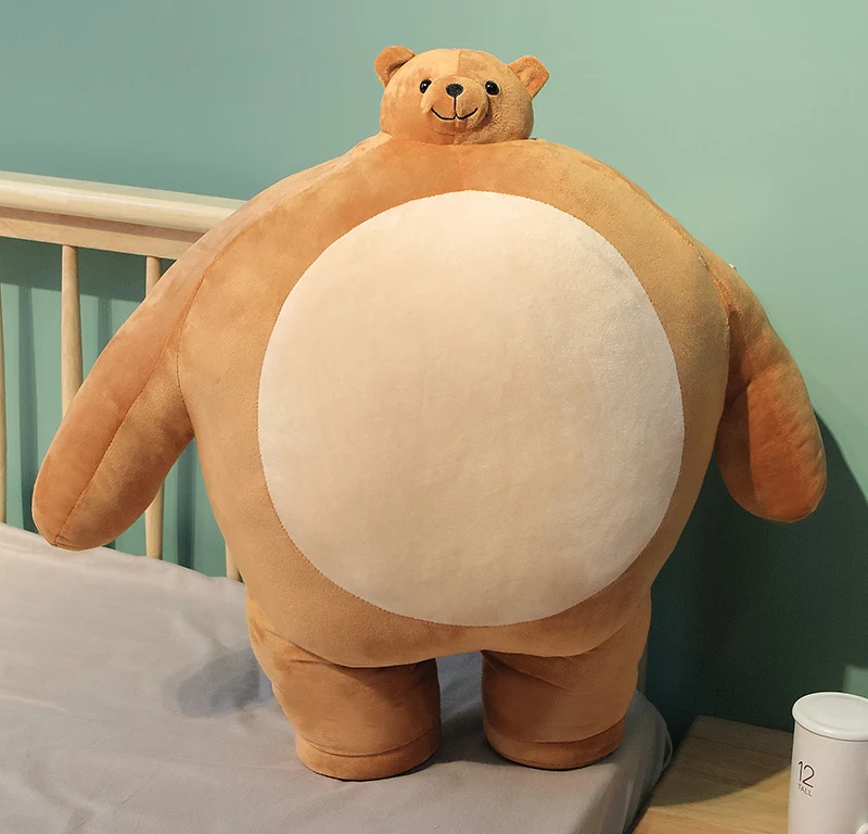 Lustiger Teddybär mit kleinen Kopf 45/70cm