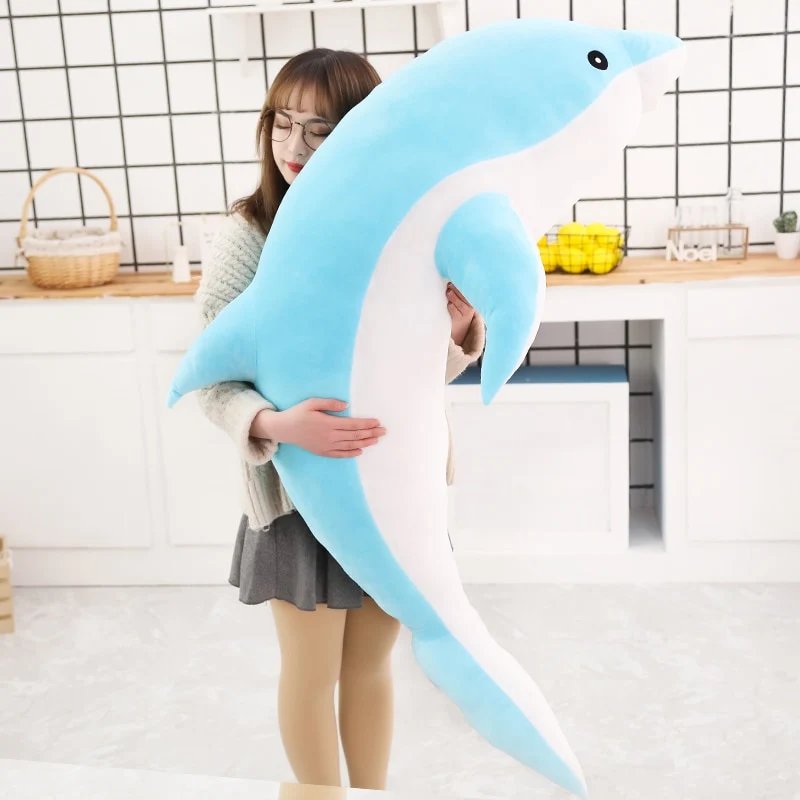 XXL Deflin Stofftier (ca. 50cm bis 160cm) Delphin Plüschtier