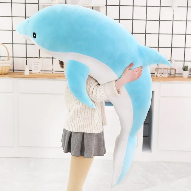 XXL Deflin Stofftier (ca. 50cm bis 160cm) Delphin Plüschtier