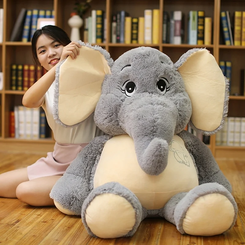 Supergroßer Elefant zum Kuscheln Stofftier 38/58/68cm
