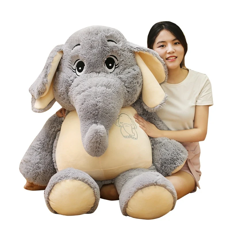 Supergroßer Elefant zum Kuscheln Stofftier 38/58/68cm