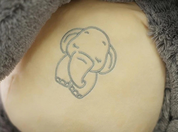 Supergroßer Elefant zum Kuscheln Stofftier 38/58/68cm