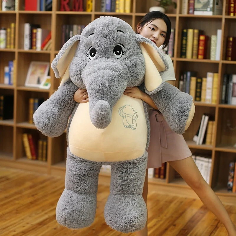 Supergroßer Elefant zum Kuscheln Stofftier 38/58/68cm