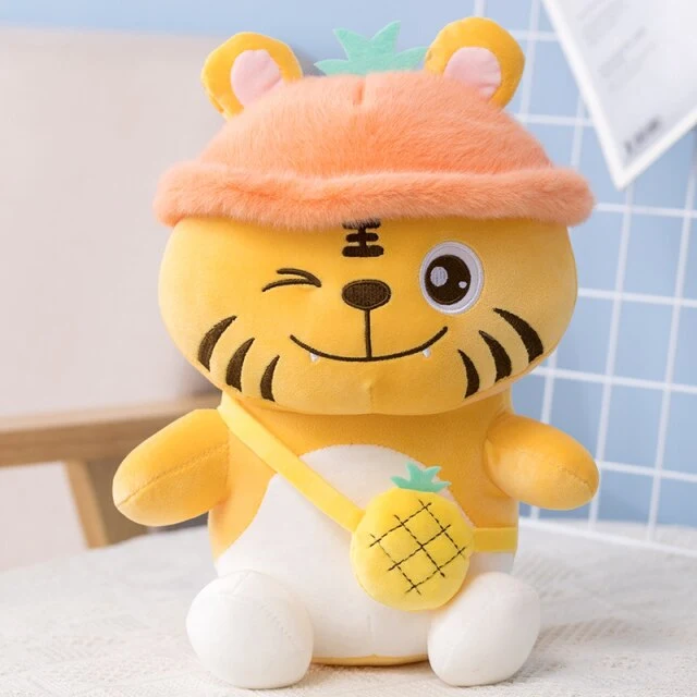 Niedliche Stofftiere: Panda, Tiger oder Ferkelchen 25/35/50cm