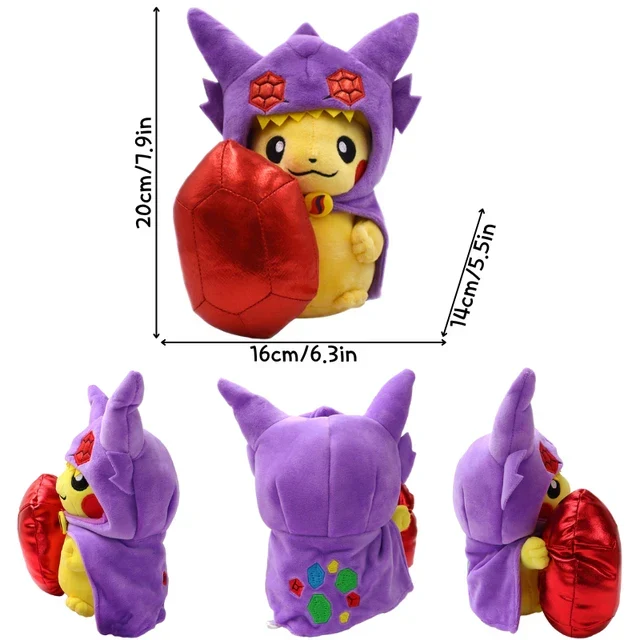 Plüschtier Pikachu in Verkleidung – Kuscheltier - Stofftier