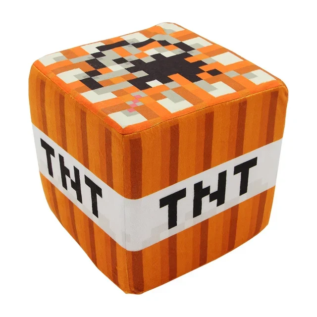 Plüschtier Minecraft Block – Kuscheltier - Stofftier Pixeliert